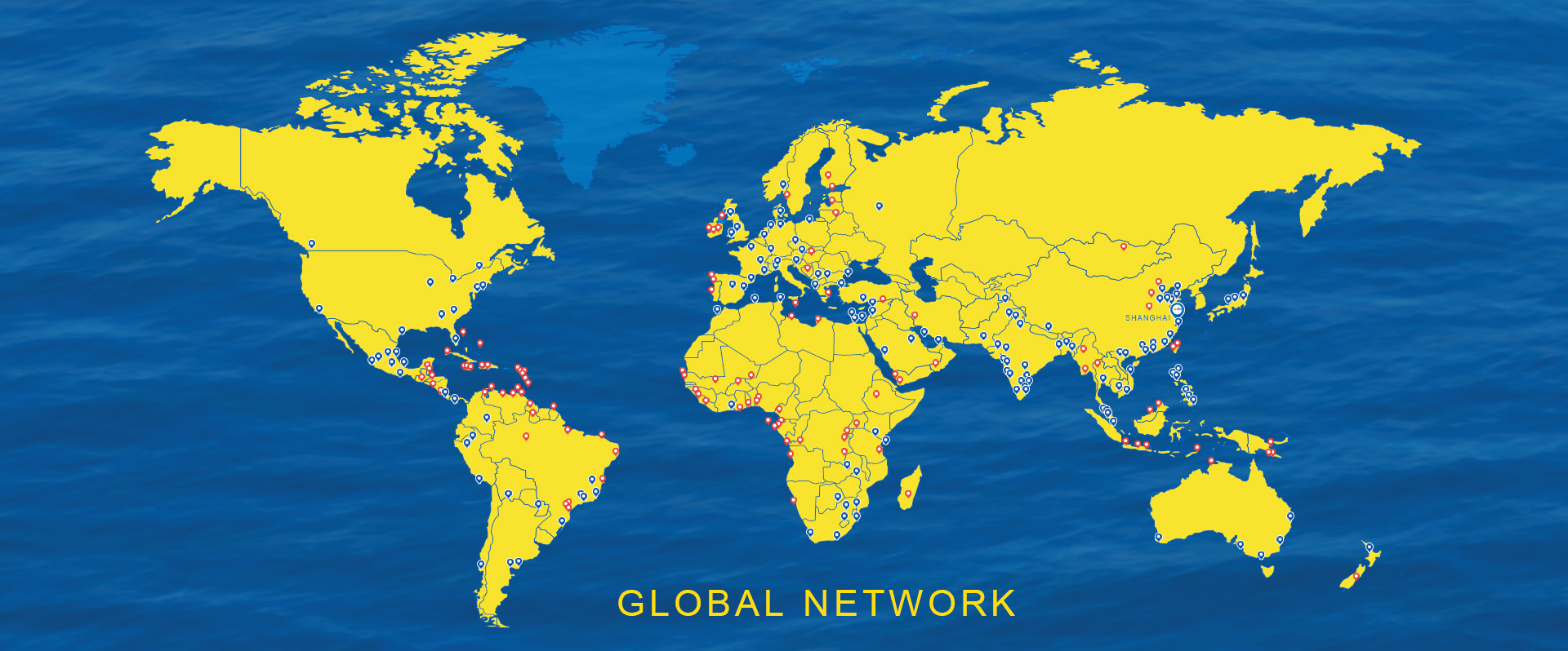 Map of Global Network