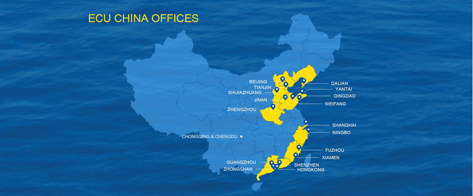 Map of China Offices