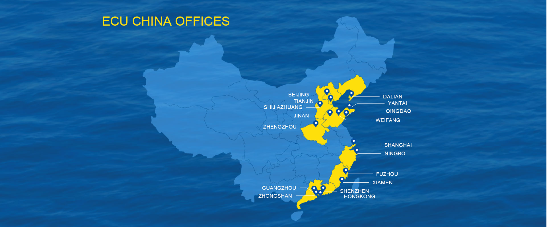Map of China Offices
